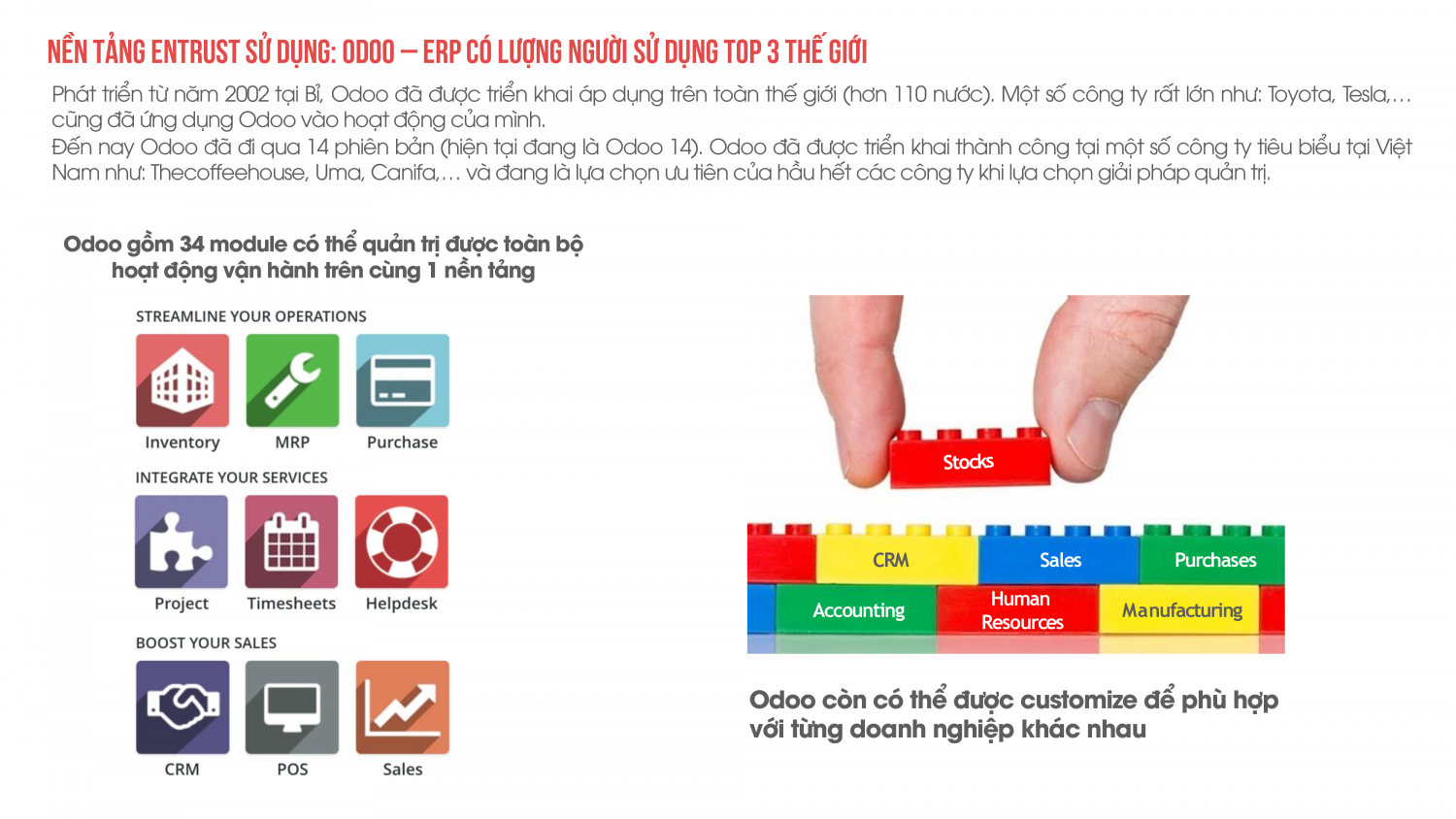 OdooPlus - Hệ thống quản trị toàn diện