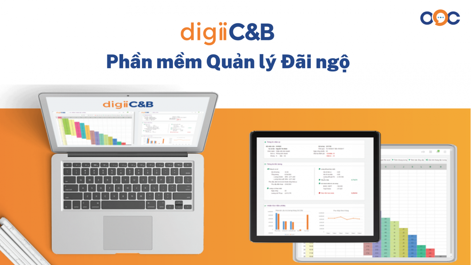Phần mềm quản lý đãi ngộ digii C&B