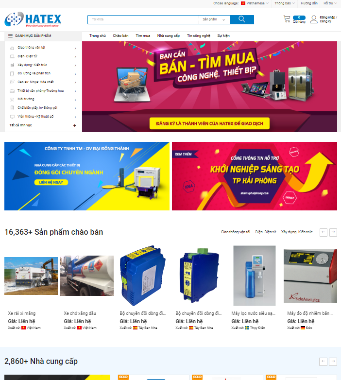 Cách đăng sản phẩm trên Hatex.vn cho người mới bắt đầu