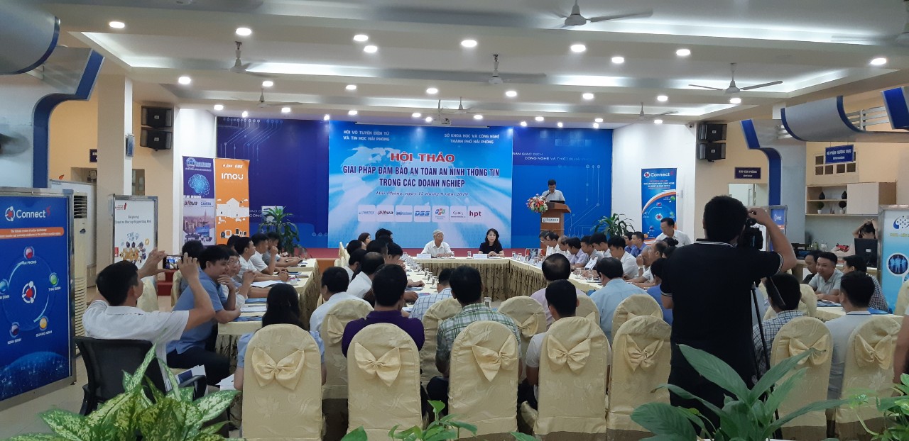 Hội thảo “Giải pháp Đảm bảo an toàn an ninh thông tin trong các doanh nghiệp”