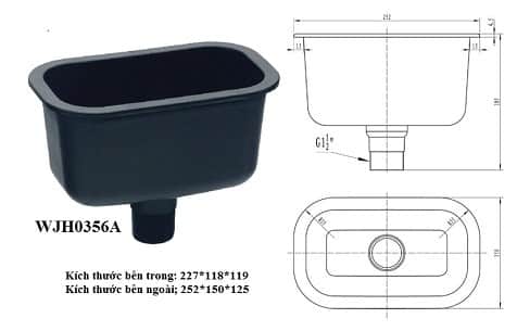 Bồn rửa hóa chất phòng thí nghiệm