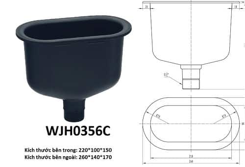 Bồn rửa hóa chất phòng thí nghiệm