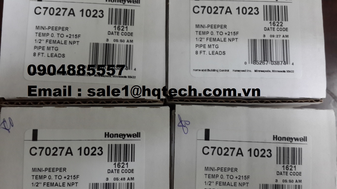 Cảm biến ngọn lửa C7027A 1023 hãng  Honeywell