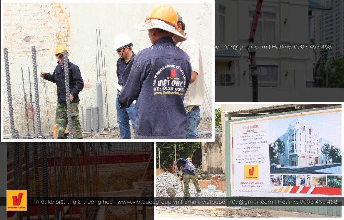 Thi công xây dựng nhà biệt thự