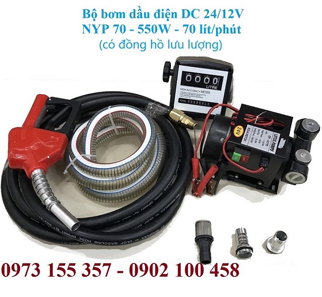 Bộ Kit bơm dầu NYB-70 -12/24V