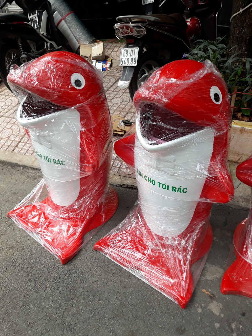 Cung cấp thùng rác hình con vật