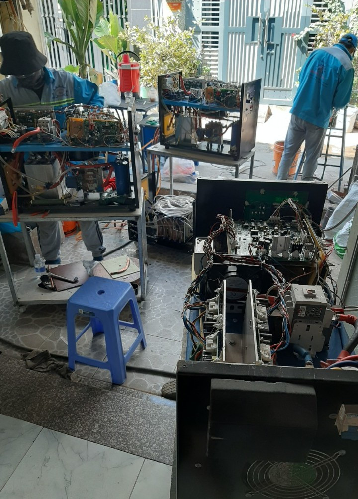 Máy trui cao tần 60kVa