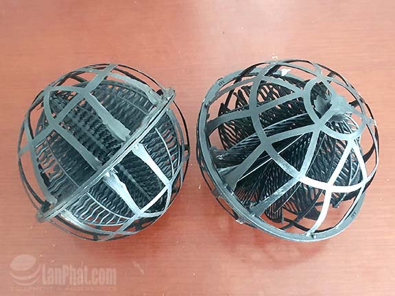 Cầu nhựa vi sinh xử lý nước thỉ D150 mm