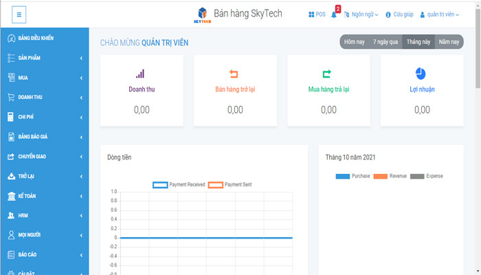 Phần mềm quản lý bán hàng Smartshop