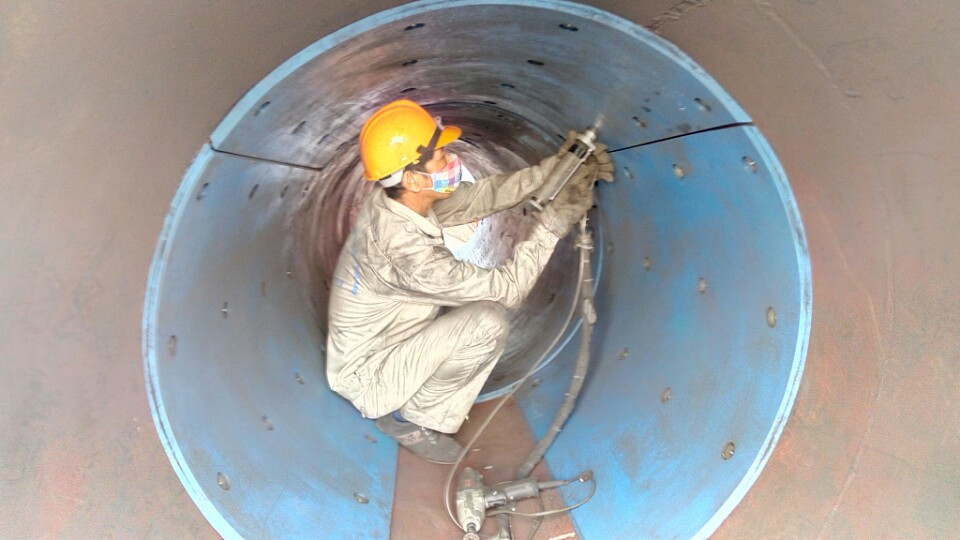Lót chống dính, chống tắc cho silo tròn