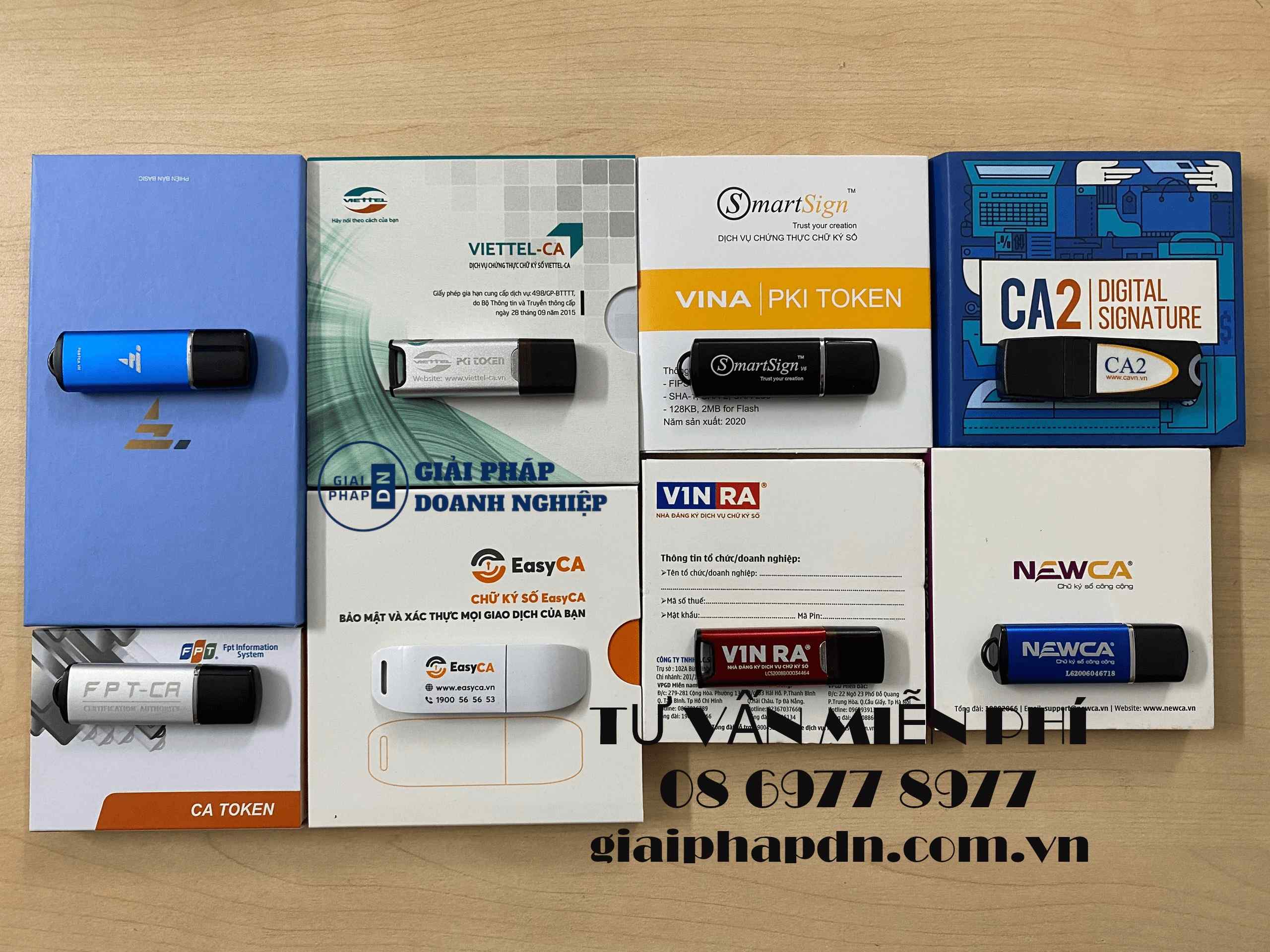 Mua USB Token - Chữ ký số Viettel - CA