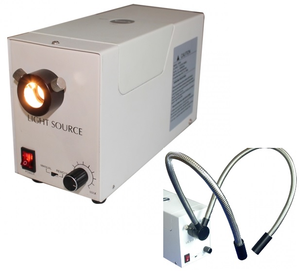 Nguồn lạnh halogen cho kính hiển vi 100W, 12V