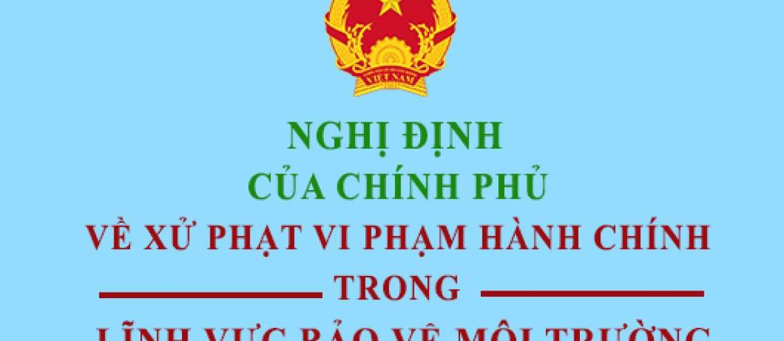 Nghị định số 55/2021/NĐ-CP về xử phạt vi phạm hành chính trong lĩnh vực bảo vệ môi trường