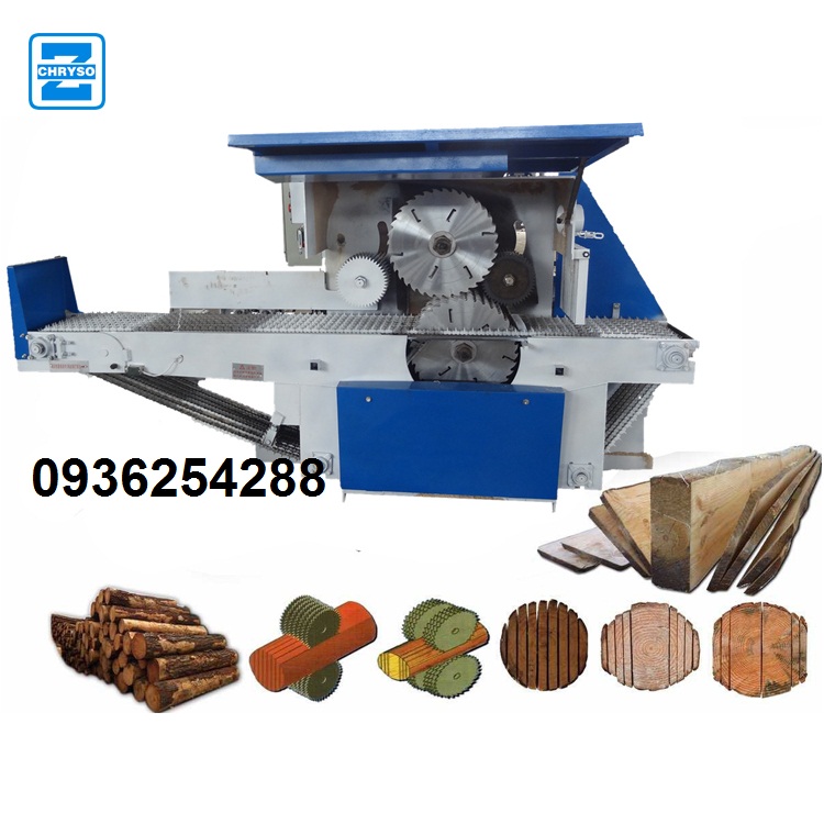 Máy cưa gỗ ripsaw nhiều lưỡi