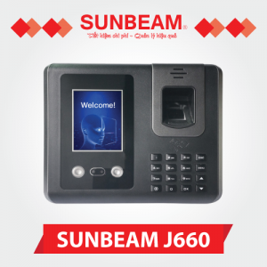 Máy chấm công khuôn mặt Sunbeam J660