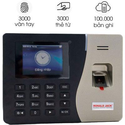 Máy chấm công vân tay Ronald Jack RJ3300
