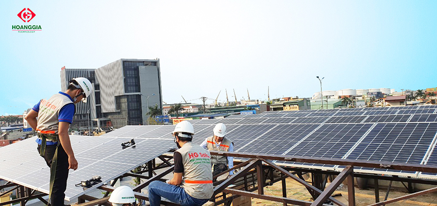 Điện mặt trời hòa lưới 30kW cho doanh nghiệp tại Hải Phòng -02