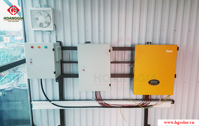 Hệ thống điện mặt trời hòa lưới 30 kW