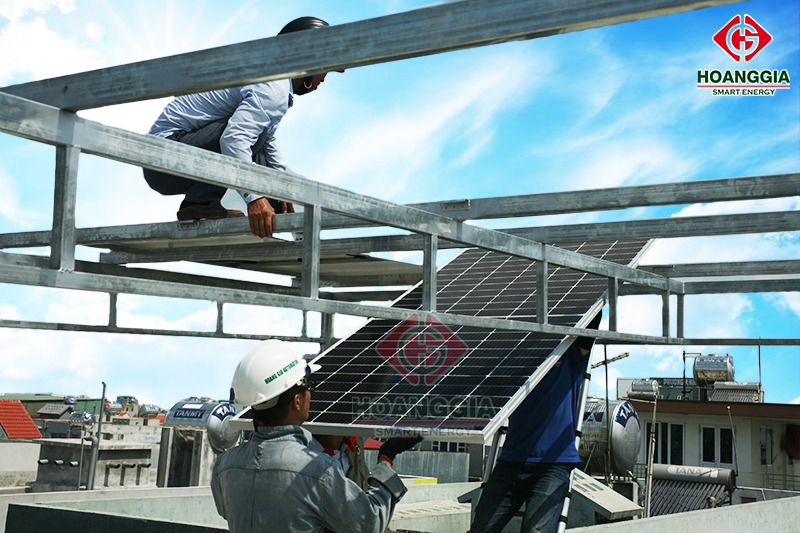 Dự án: Hệ thống điện mặt trời hòa lưới 5kw tại Hải Dương