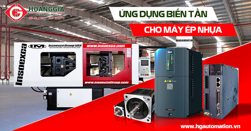 Giải pháp ứng dụng biến tân cho máy ép nhựa