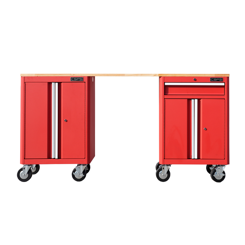 Bàn nguội cơ khí CSPS đen/ đỏ 183 cm