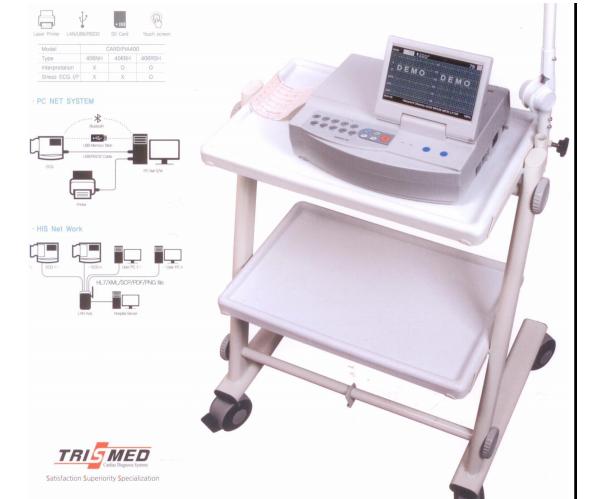 Máy điện tim 6 kênh Cardipia 400H