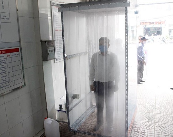 Đoàn thành niên quận Lê Chân nghiên cứu, chế tạo buồng khử khuẩn nhanh góp phần vào công tác phòng, chống dịch COVID-19