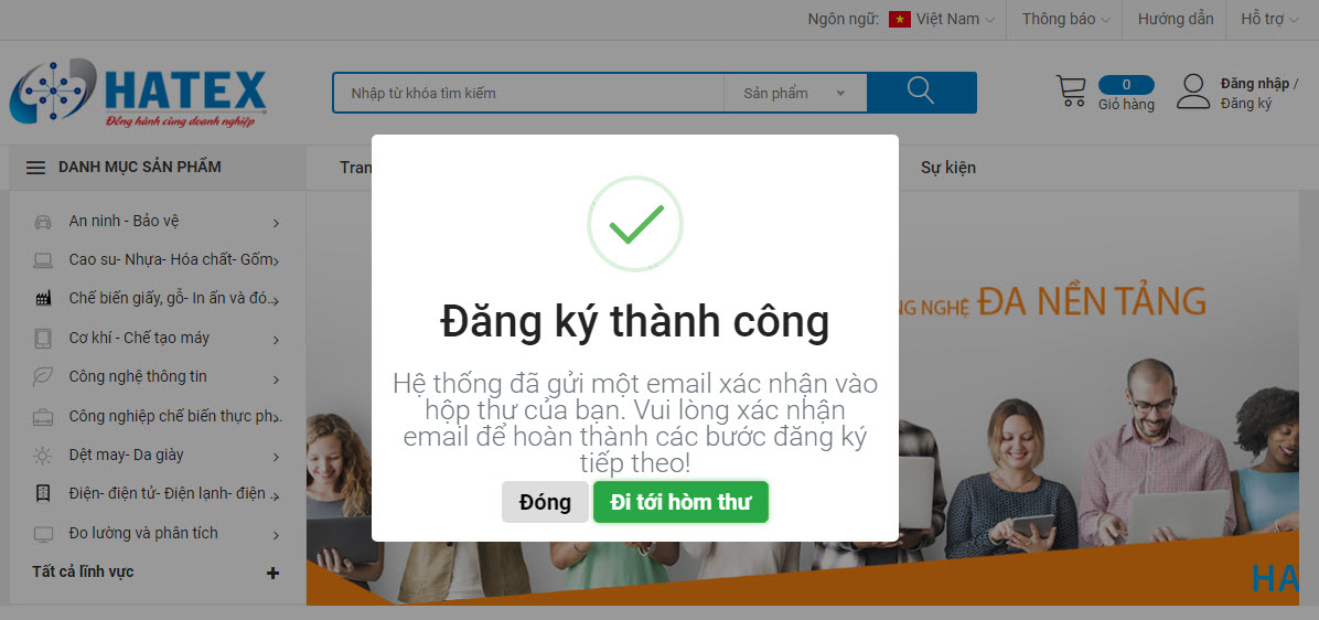 Hướng dẫn đăng ký thành viên NGƯỜI MUA