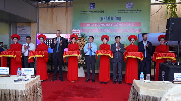Khai trương Khu trưng bày công nghệ nông nghiệp công nghệ cao Israel tại Hải Phòng