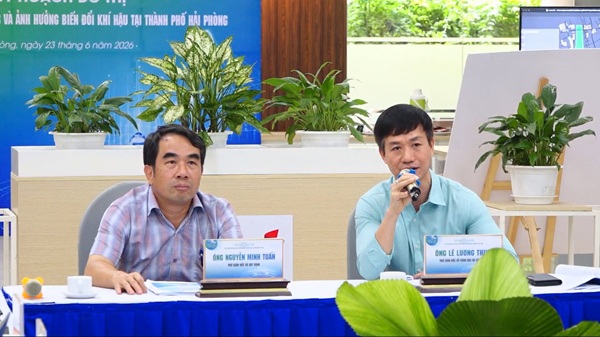 Hải Phòng đẩy mạnh ứng dụng công nghệ số trong quy hoạch đô thị nhằm nâng cao năng lực phòng chống ngập úng và thích ứng biến đổi khí hậu