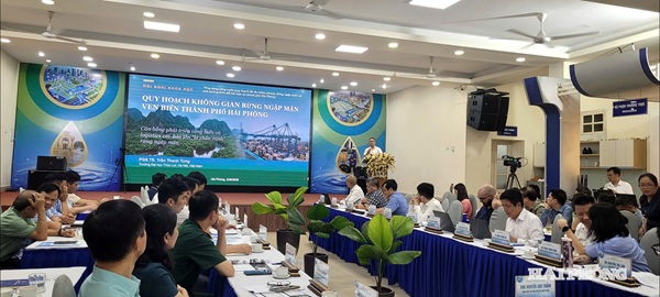 Hải Phòng đẩy mạnh ứng dụng công nghệ số trong quy hoạch đô thị nhằm nâng cao năng lực phòng chống ngập úng và thích ứng biến đổi khí hậu