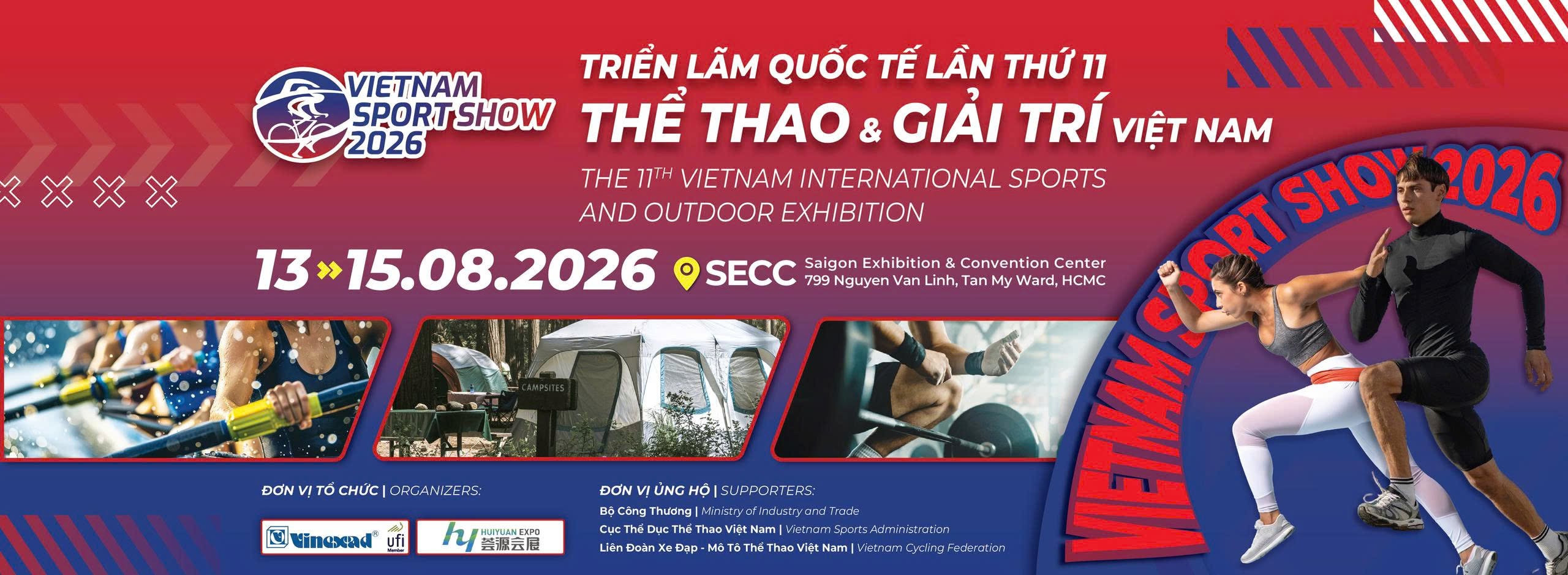 Triển lãm Quốc tế lần thứ 11 Thể thao và Giải trí Việt Nam - Vietnam Sport Show 2026