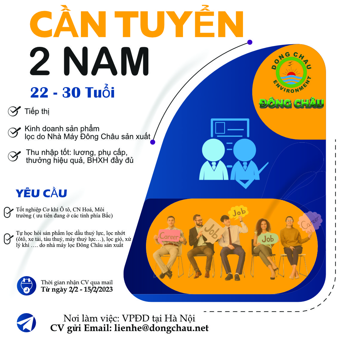 Tuyển dụng việc làm: Nhân viên bán hàng ở Hà Nội