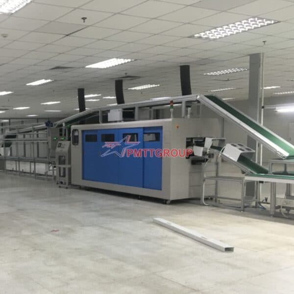Băng tải gấp khúc