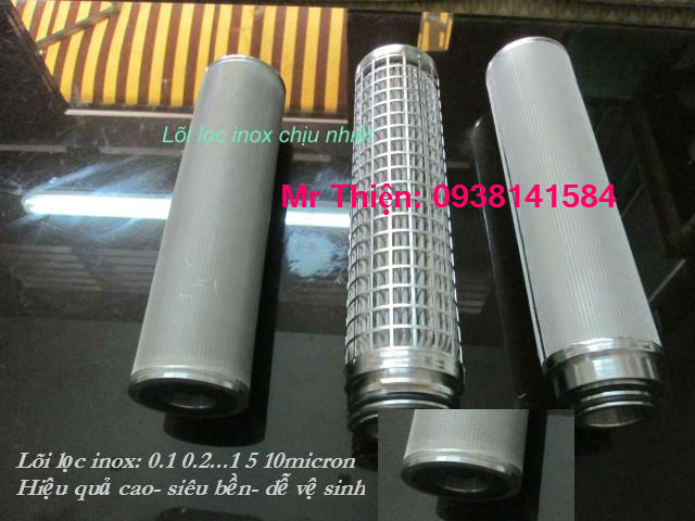 Bán lõi lọc inox 316 của Singapore, lõi lọc tinh inox 304