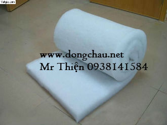 Bán bông lọc sợi thuỷ tinh lọc trần phòng sơn
