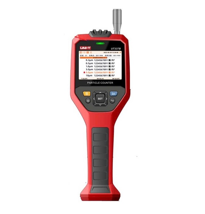 Máy đếm hạt bụi cầm tay UNI-T UT337B (0.3-10μm, 6 kênh,wifi)