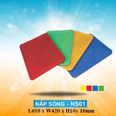 Sóng nhựa có nắp nhựa Việt Nhật