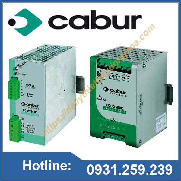 Bộ nguồn chuyển đổi Cabur tại Việt Nam