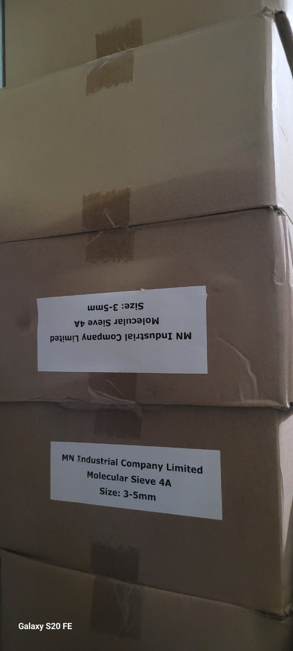 Hạt hút ẩm MOLECULAR SIEVE 4A