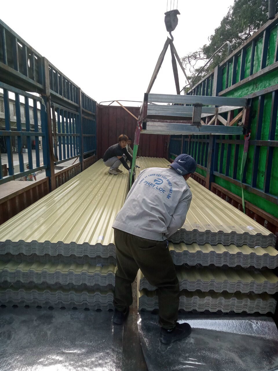 Tấm lợp PVC/ASA chống ăn mòn EUROLINES