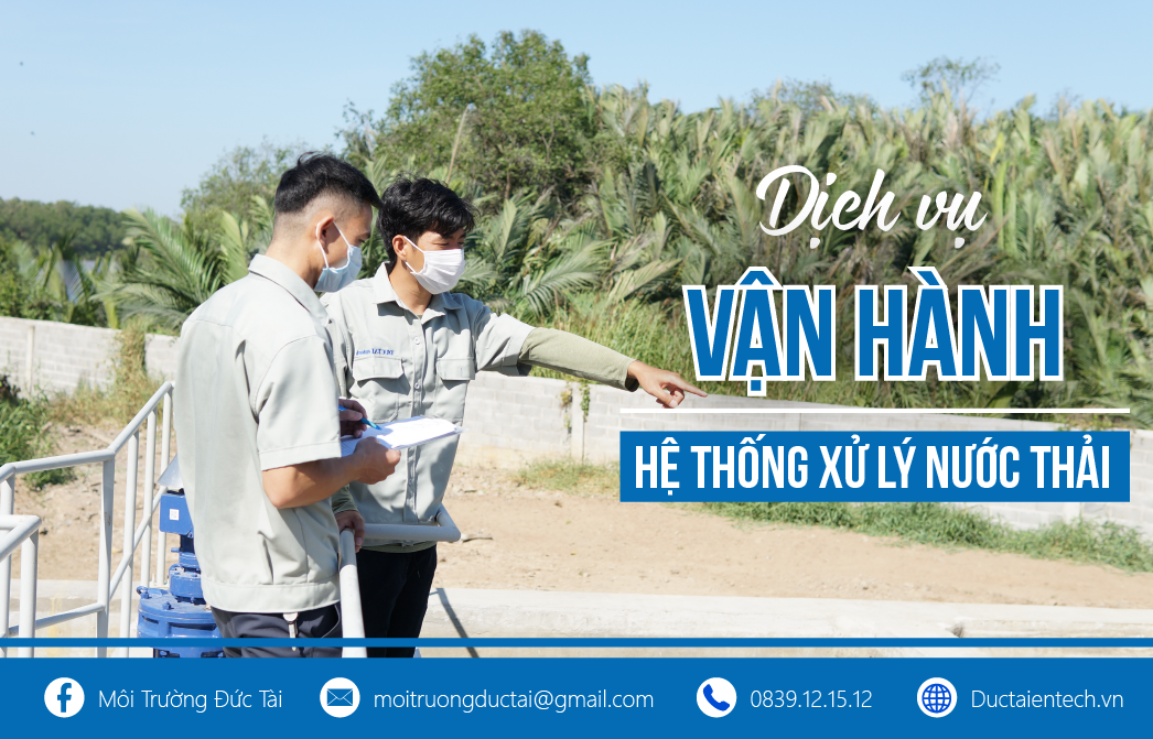 Dịch vụ vận hành hệ thống xử lý nước thải