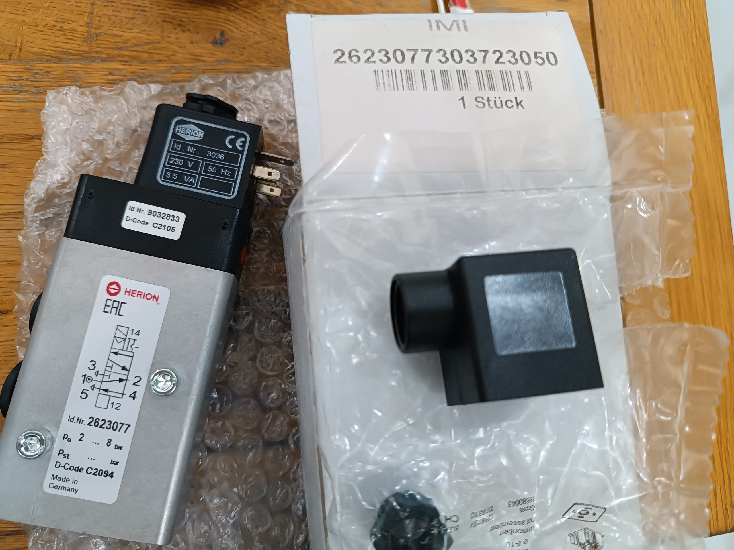 Van khí nén Norgren 2623077