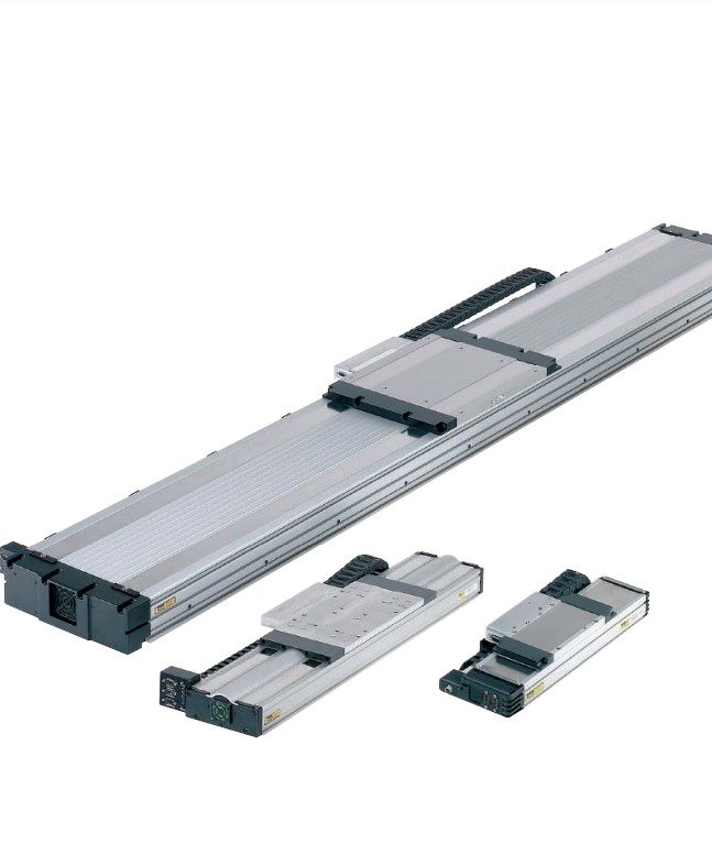 Xy lanh trượt 404LXR/ 404LXR Slotless Linear Motor Driven, Dual Square Rail Guid (Parker)