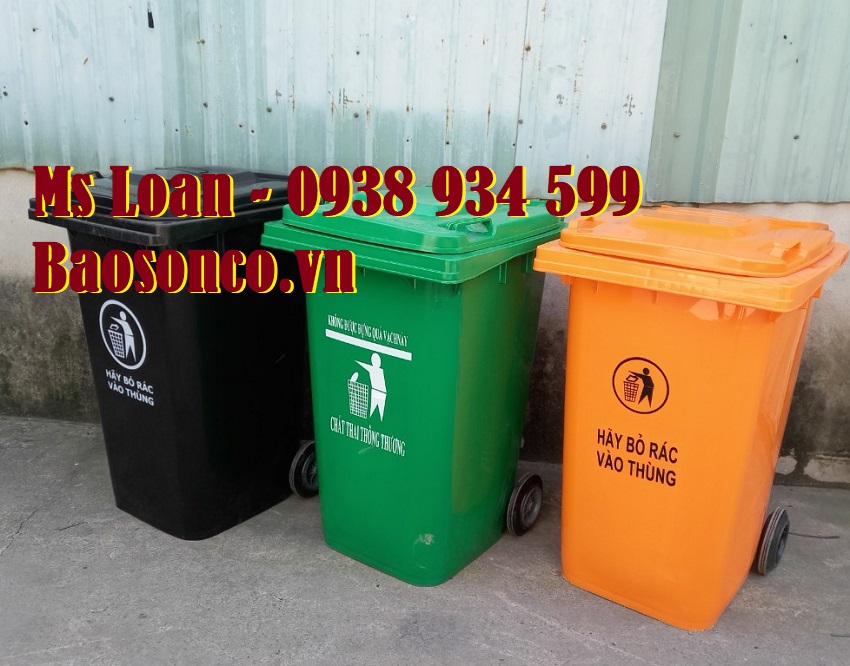 Thùng đựng rác 240 lít