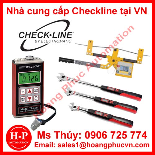 Đại lý máy đo tốc độ Checkline tại việt nam