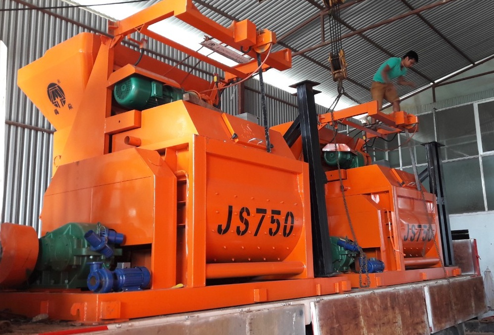 Máy trộn bê tông JS500