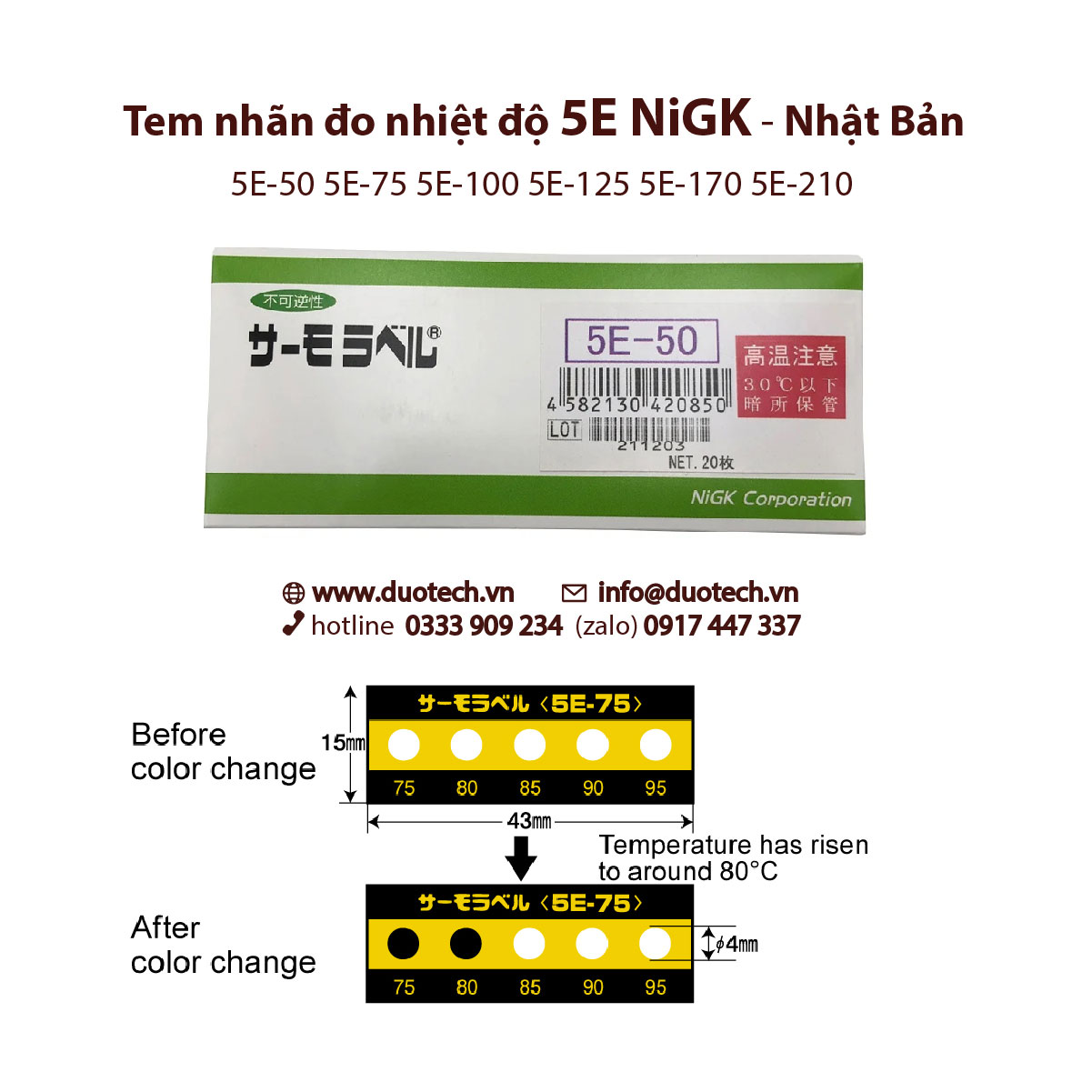 5e nigk the bao mieng giay dan nhan tem do canh bao giam sat nhiet do cao nigk 5e 5e-50 5e-75 5e-100 5e-125 5e-170 5e-210