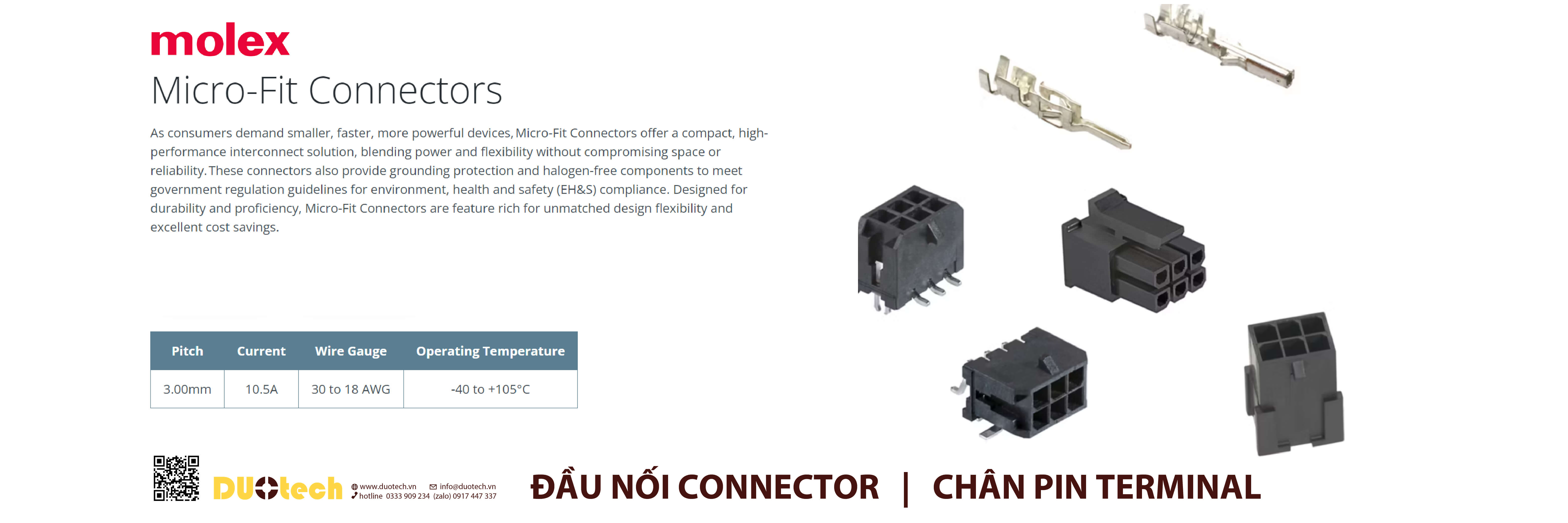 đầu nối micro-fit molex; đầu nối micro-fit molex connector; jack nối dây điện micro-fit molex; jack nối dây điện micro-fit molex connector; giắc nối dây điện micro-fit molex; giắc nối dây điện micro-fit molex connector; rắc nối dây điện micro-fit molex; rắc nối dây điện micro-fit molex connector; 3.0mm micro-fit molex connector; 3.0mm pitch micro-fit molex connector;