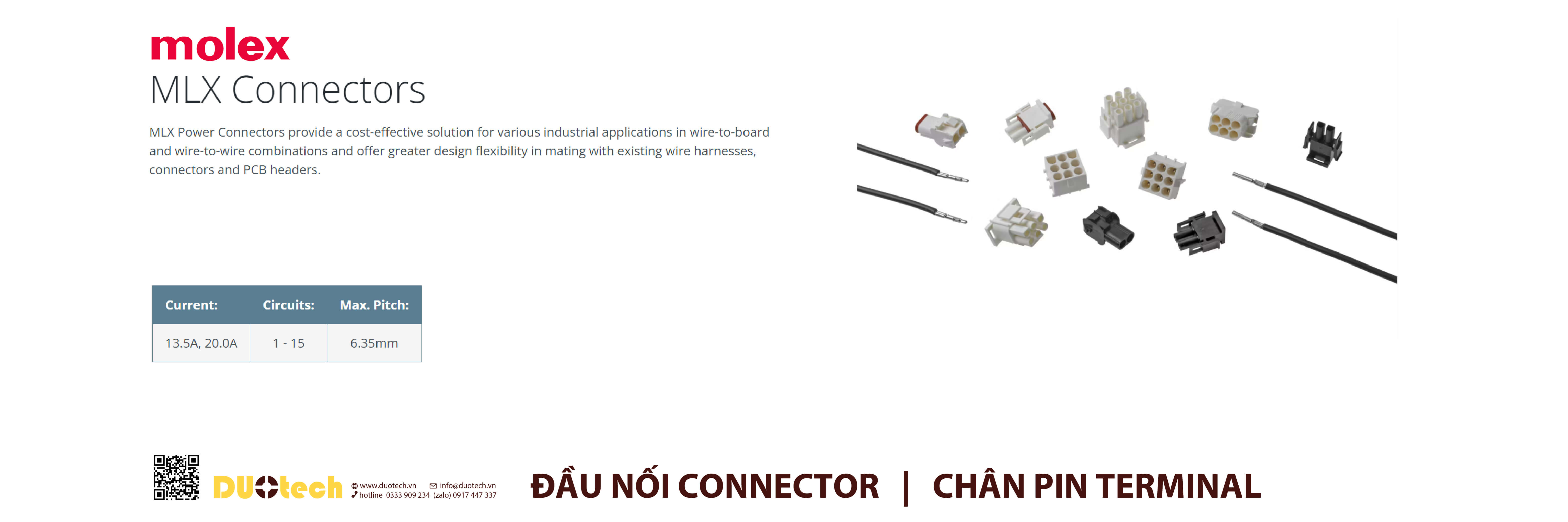 đầu nối mlx molex; đầu nối mlx molex connector; jack nối dây điện mlx molex; jack nối dây điện mlx molex connector; giắc nối dây điện mlx molex; giắc nối dây điện mlx molex connector; rắc nối dây điện mlx molex; rắc nối dây điện mlx molex connector; 6.35mm mlx molex connector; 6.35mm pitch mlx molex connector;